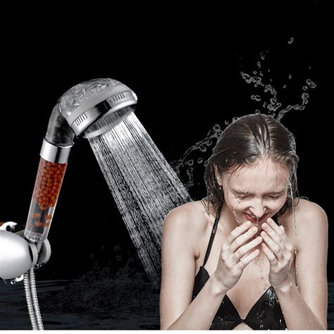Pvivlis Spa Shower Handheld Water Saving Shower Head Square Handheld Bath Shower Head Abs Shower