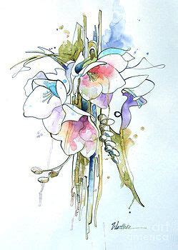 Liquid Blooms By Wendy Westlake Watercolor Flowers Tutorial Watercolor