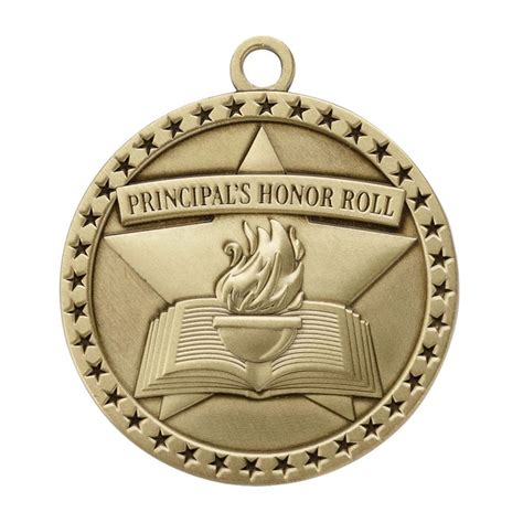 Principals Honor Roll Gold Academic Medallion Positive Promotions
