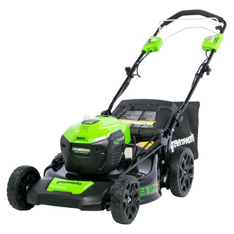Shop Greenworks 40 Volt Lithium Ion Self Propelled Cordless Electric