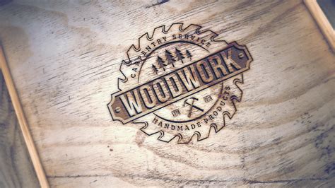 Logo Design Woodwork And Carpentry Logo Custom Logo Etsy