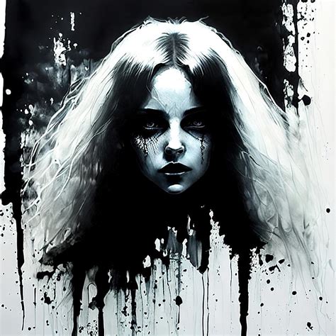 Ghost Girl Painting By Mihai B Fine Art America
