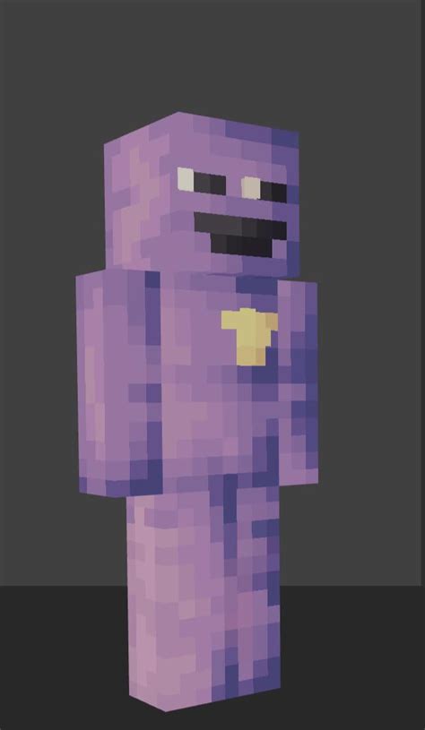 Hey Guys I Made A Purple Guy Skin D Rminecraftskins