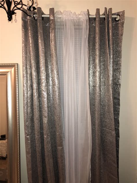 Glitter Curtains First Apartment Decorating Apartment Decor Rose