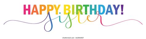 Sister Birthday Images Stock Photos And Vectors Shutterstock