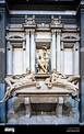 tomb of Lorenzo di Piero de' Medici, sculpture by Michelangelo, New ...