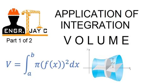 Integral Calculus Volume Of Solid Revolution Disk Method Part 1 Of 2