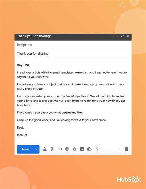 Prospecting Email Template