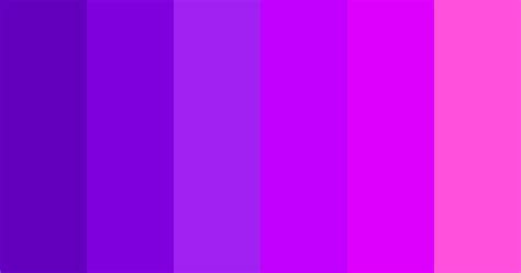 Purple Neons Color Scheme Bright