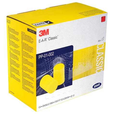 3m E A R Pp 01 002 Classic Disposable Earplugs Safety Supplies