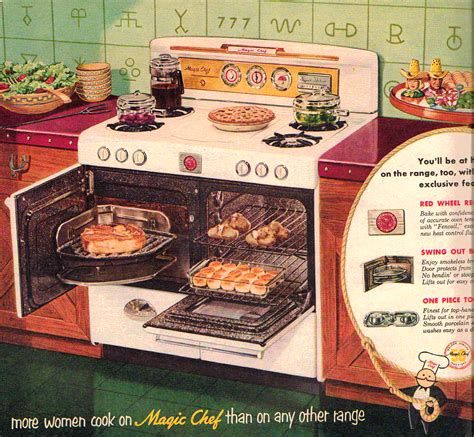 Retro 1950s Magic Chef Stove With Double Oven I Love The Little Oven