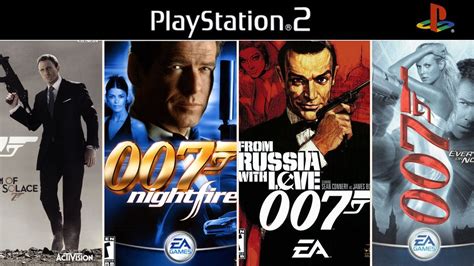 James Bond 007 Games For Ps2 Youtube