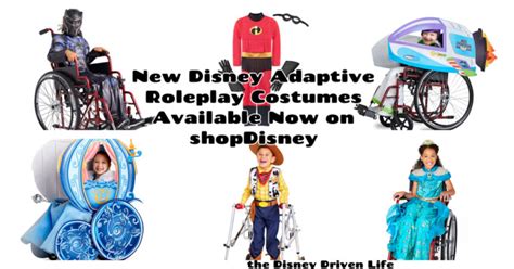 New Disney Adaptive Roleplay Costumes Available Now On Shopdisney The