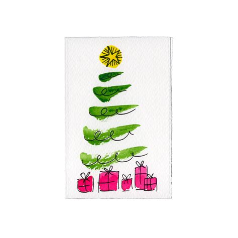 Christmas Tree Christmas Card — The Conscious