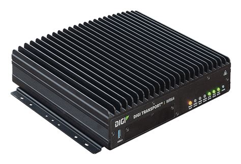 Digi Wr64 Cellular Router For Transit And Transportation Systems