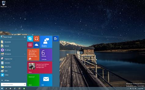 A First Look At The Windows 10 Technical Preview Haverzine