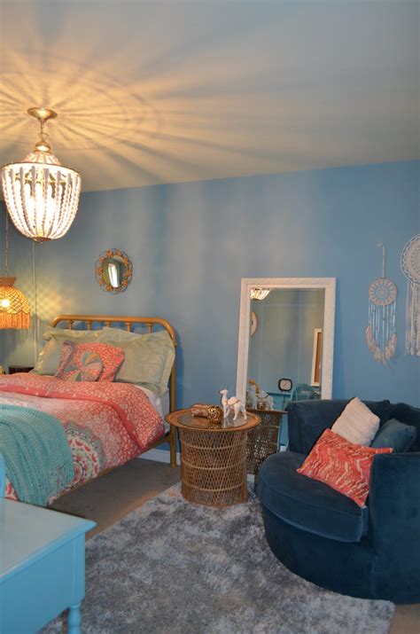 teen boho inspired bedroom bella casa interiors
