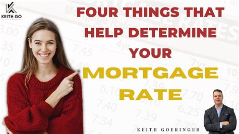 Four Things That Help Determine Your Mortgage Rates Youtube