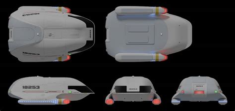 Type 7 Shuttlecraft Orthos By Rekkert On Deviantart