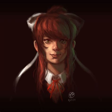 Just Monika By Mazingerpip On Deviantart