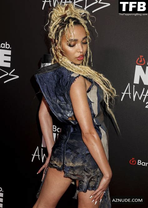 Fka Twigs Sexy Seen Flashing Her Nude Tits And Legs At The Nme Awards