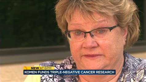 Susan G Komen Funds Research On Triple Negative Breast Cancer Youtube