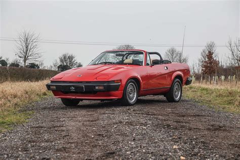 triumph tr7 upgraded in period to tr8 specification autostorico