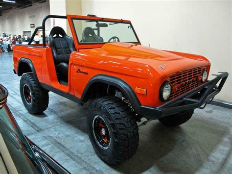 1974 Ford Bronco Orange Hans Info