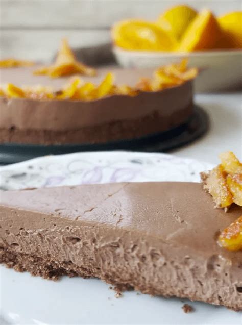 No Bake Rich Chocolate Orange Cheesecake Home Cooks World