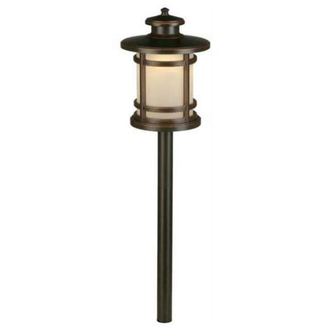 Hampton Bay 3w Oil Rubbed Outdoor Integrated Led Landscape Path Light