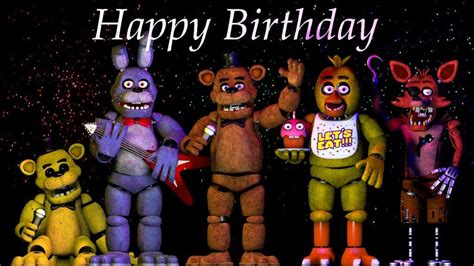 Fnaf Five Nights At Freddy S Happy Birthday Banner Fi
