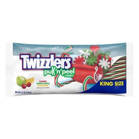 Twizzlers Pull N Peel King Size Holiday Candy 42 Oz Kroger