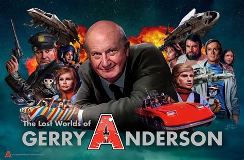 Lost Worlds Of Gerry Anderson Poster By Eric Chu Gerry Anderson Eric