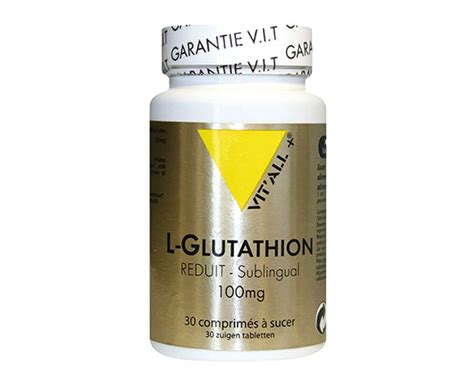 L-Glutathione sublingual - 30 tablets Vit'All
