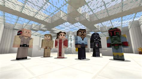 Have you ever wanted to play minecraft while looking as if you were ready to kick some bad guys into ob. Minecraft Star Wars Classic Skin Pack (Xbox One and Xbox ...