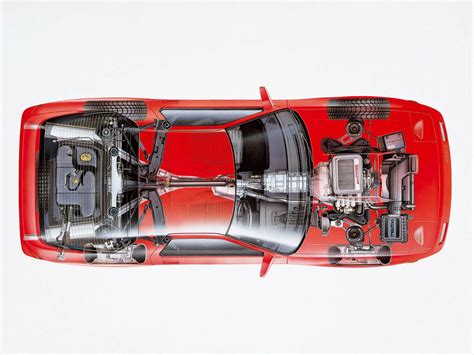 Mazda Savanna Rx Cutaway Drawing In High Quality