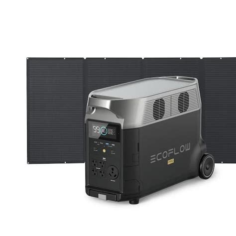 Ecoflow 3600w Output7200w Peak Push Button Start Solar Generator Delta