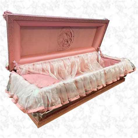 Ashley Rose Gold Metal Child American Casket The Funeral Outlet