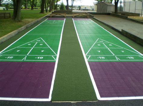Shuffleboard Courts Sports And Golf Solutions