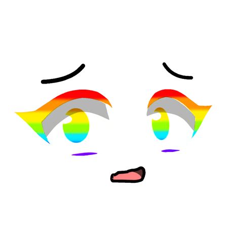 гача лайф клуб радуга одежда глаза рот Sticker By Lizzappp