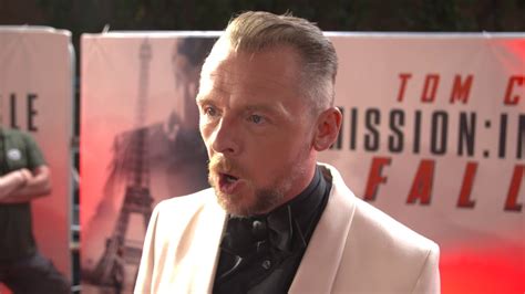 Mission Impossible Fallout London Premiere Itw Simon Pegg Official