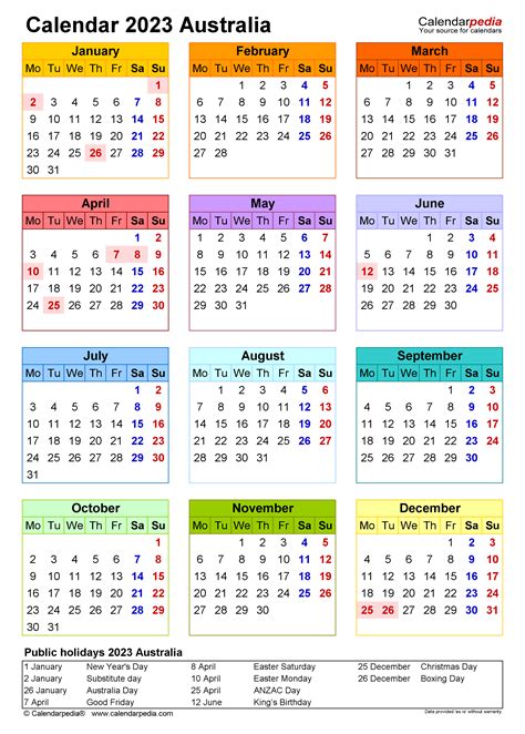 2023 Calendar With Holidays South Australia Get Latest 2023 News Update