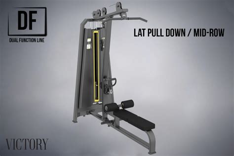 Xmark Heavy Duty Lat Pulldown And Low Row Cable Machine