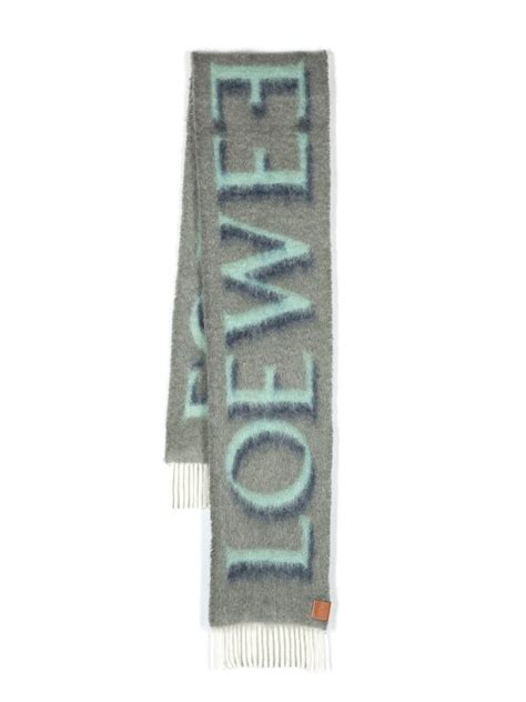 Loewe Logo Wool Scarf Loewe