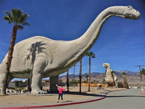 Giant Dinosaurs In The Desert Not Just In Pee Wees Movie Retro