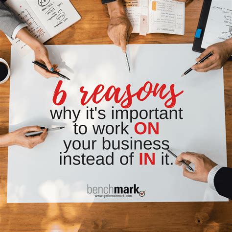 6 Reasons Why Its Important To Work On Your Business And Not In It