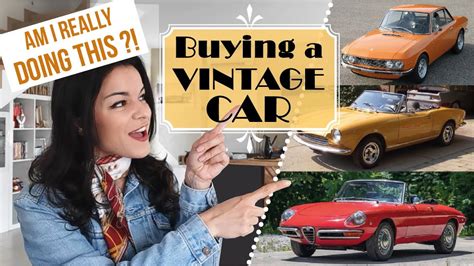 Help Me Decide Which Vintage Car I Should Buy Pros And Cons Of Buying A Vintage Car Youtube
