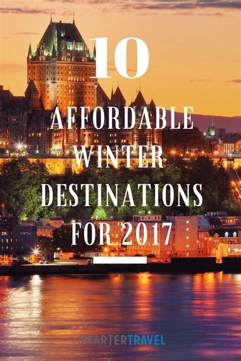 10 Affordable Winter Vacations At Off Peak Destinations Cheap Winter