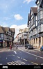 Knifesmithgate, Chesterfield, una de las pocas calles reconstruida en ...
