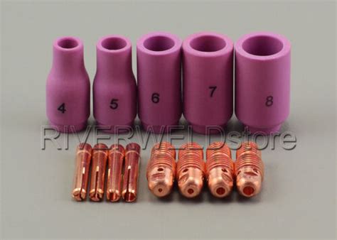 TIG KIT Alumina Cup Collet Body Accessory For TIG Welding Torch WP